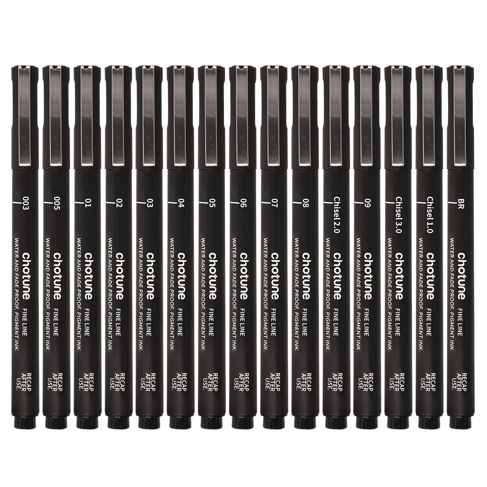 Black Micro Pens,15 Sizes,Wate - Correction Pen Fine review and price