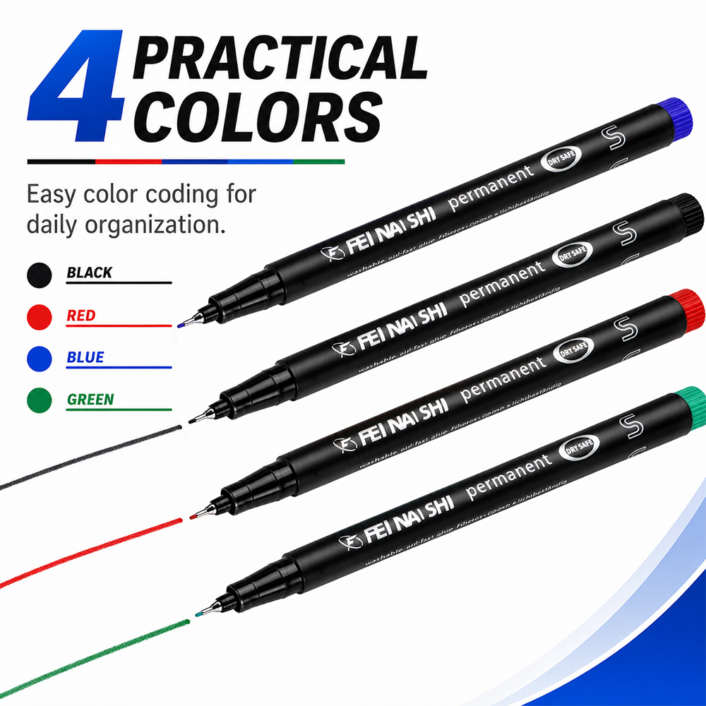 4/12 Pcs 0.5mm Fine Tip Perman - Correction Pen Fine review and price
