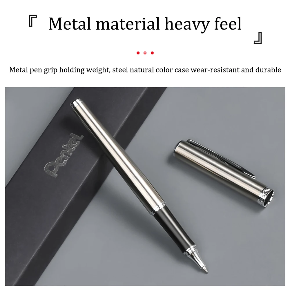 Japanese Pentel Metal Gel Pen  - Pentel Pen Energel review and price