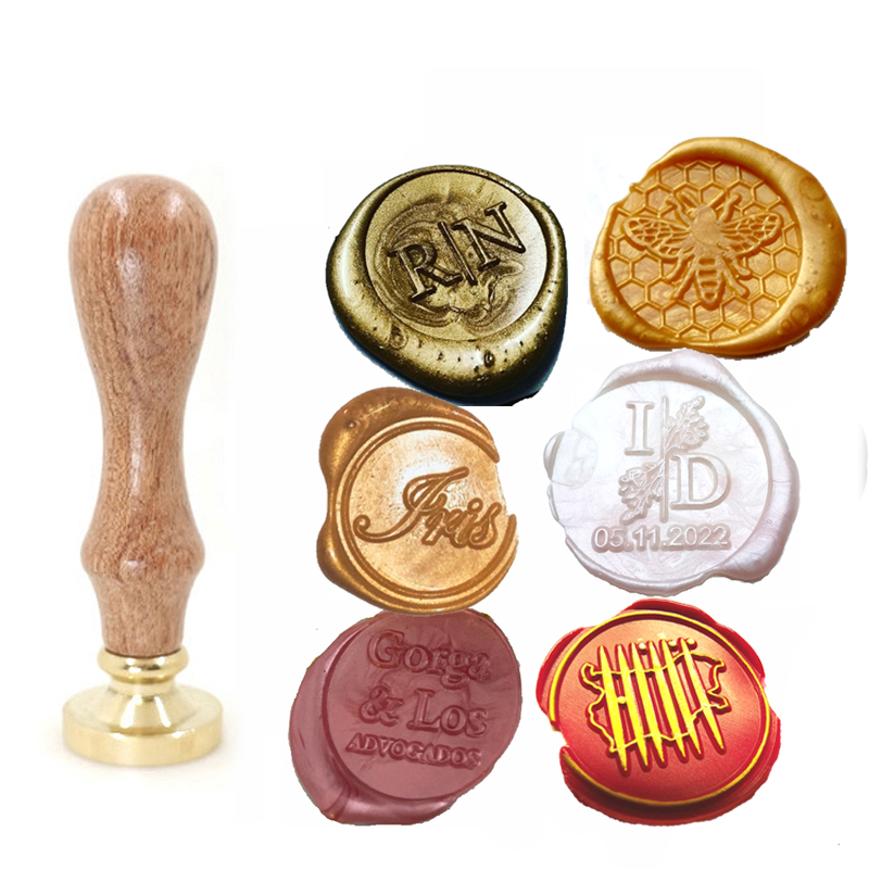 Custom Brass Wax Seal Stamp wi - Wax Seal Stamp Set review and price