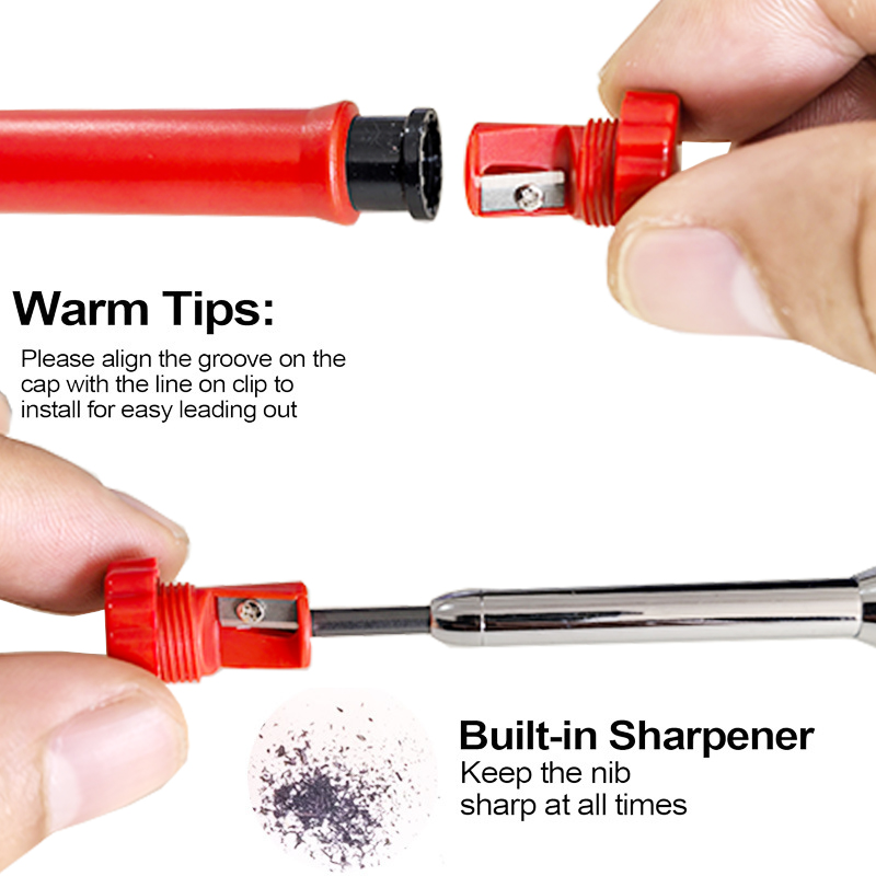 6 Colors Woodworking Automatic - Staedtler Pencil Lumocolor review and price